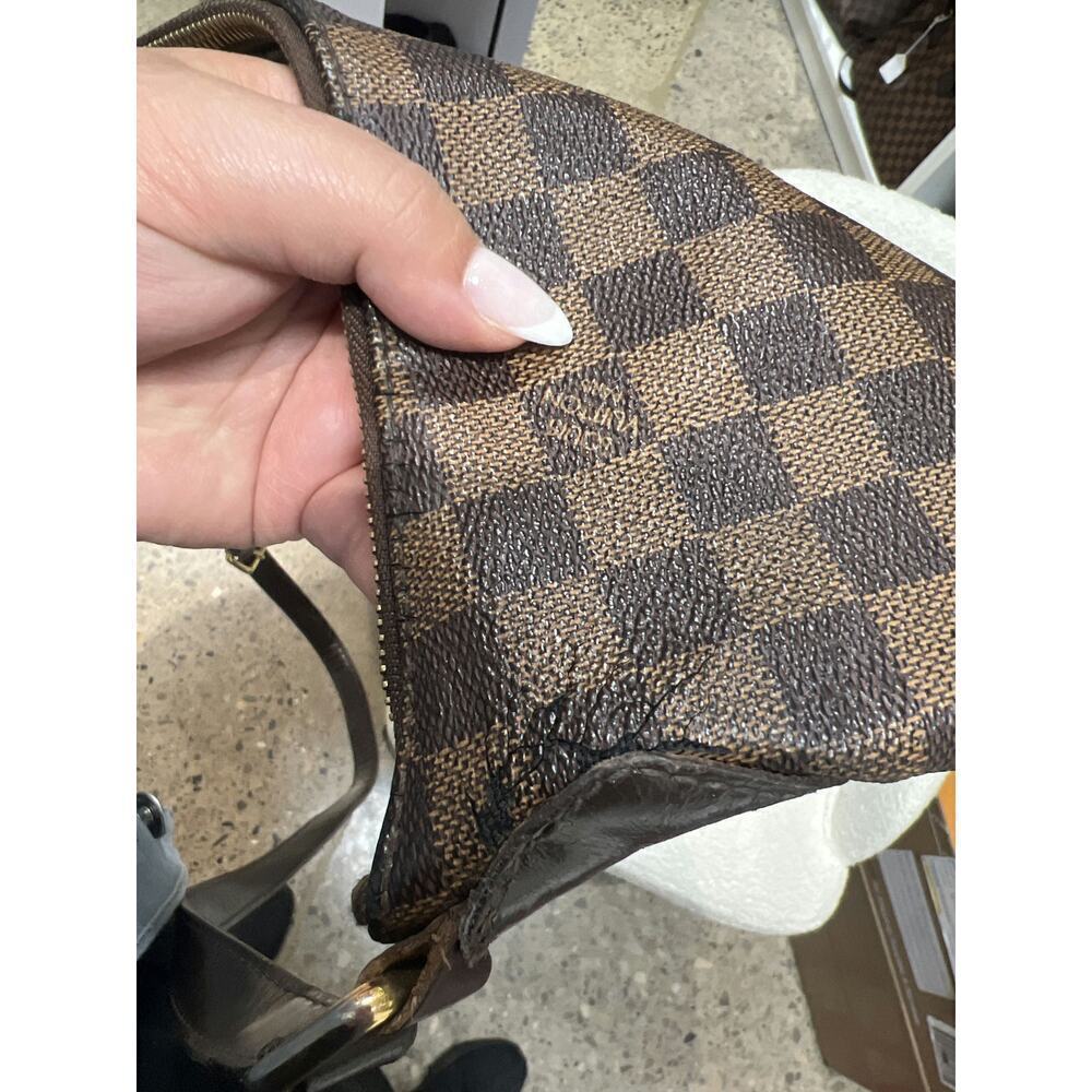 Louis Vuitton Damier Ebene Bloomsbury PM Crossbody Bag - Good Condition - Picture 5 of 8